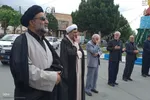 مراسم سوگواری و عزاداری خیابانی سالروز شهادت حضرت امام جعفر صادق(ع) در اهر