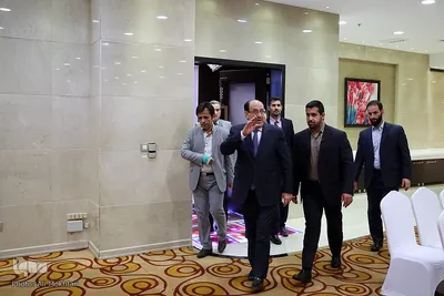 کنفرانس مطبوعاتی نوری المالکی معاون رئیس جمهور عراق