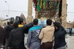 تشییع پیکر شهدای گمنام در همدان‎
