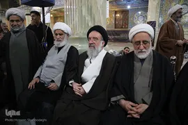 مراسم یادبود آیت‌الله سید محمد شاهچراغی در قم