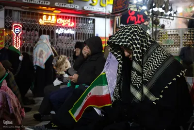 احیای شب بیست‌ویکم ماه رمضان در مسجد نورباران اصفهان