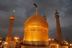 Həzrət Məsumənin (s) müqəddəs ziyarətgahı – FOTO
