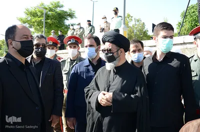 مراسم تشییع و تدفین والده نماینده ولی فقیه در آذربایجان شرقی