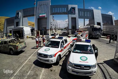 خدمات‌دهی هلال احمر آذربایجان غربی به زائران اربعین
