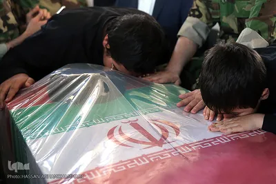 مراسم تشییع پیکر پاک مجاهد جانباز شهید حجت الاسلام سید «مهدی تقوی» از شهدای حادثه تروریستی مجلس در قم