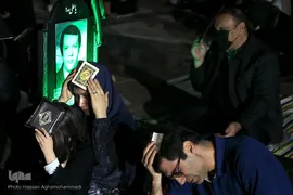 مراسم احیای شب بیست و سوم ماه مبارک رمضان، در بقعه متبرکه امامزاده سید جعفر(ع) و حمیده خاتون (س) باغ‌ فیض