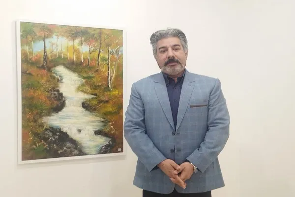 نمایشگاه آثار هنری معلولان در کرمان برپا شد + عکس