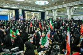 بزرگداشت شهادت سردار سلیمانی در مصلی تهران