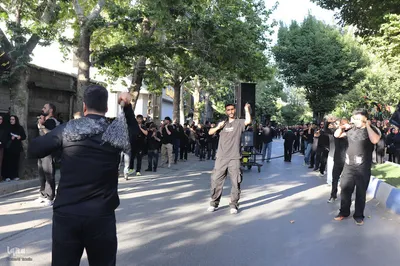 اجتماع هیئات مذهبی شهرستان ملایر به مناسبت  تاسوعای حسینی