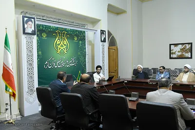 جلسه ستاد اجرایی با معاون نمایشگاه در ششمین روز بیست و هفتمین نمایشگاه بین المللی قرآن کریم