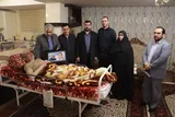 دیدار شهردار تبریز با خانواده شهید «قربانپور» و جانباز «غفارنیا»