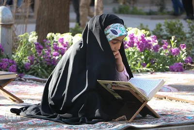 آیین جزء‌خوانی قرآن کریم در چهارباغ اصفهان