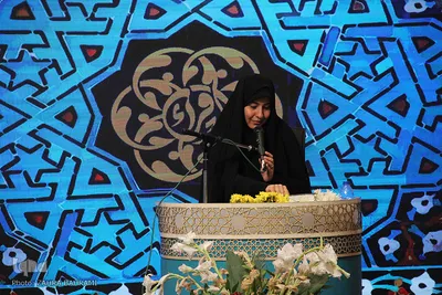 رقابت رشته قرائت بخش بانوان مسابقات سراسری قرآن/عکاس:زهرا بهرامی