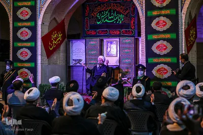 مراسم عزاداری سومین روز شهادت اباعبدالله الحسین(ع) در شیراز