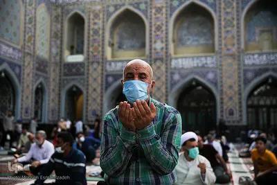 جزءخوانی قرآن کریم در حرم مطهر امام رضا(ع)
