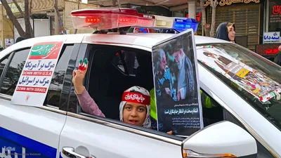 مراسم راهپیمایی ۲۲ بهمن در کاشان