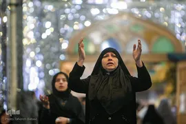 عزاداری شب عاشورای حسینی در 
حرم امام زاده حسن(ع)