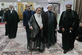 بزرگداشت چهلمین روز شهادت رهبر شهید در حرم حضرت معصومه (س)