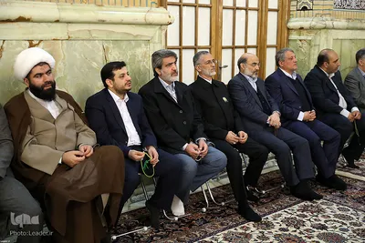 سخنرانی رهبر انقلاب در اجتماع عظیم زائران و مجاوران حرم مطهر رضوی(ع)