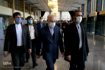حضور علی‌اکبر صالحی، معاون رئیس‌جمهور و رئیس سازمان انرژی اتمی ایران در مراسم بزرگداشت استاد مهدی محقق، بنیانگذار دایره المعارف تشیع