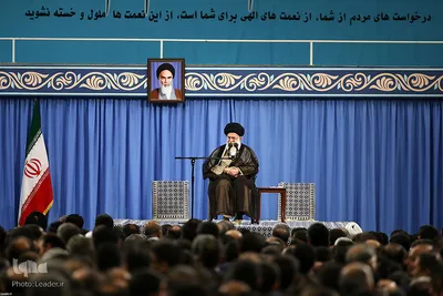 دیدار رئیس و نمایندگان مجلس شورای اسلامی با رهبر انقلاب