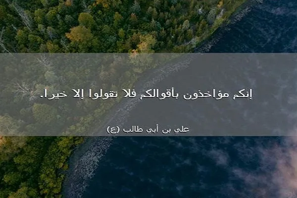 على الإنسان أن يراقب كلامه جيداً