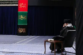 حسینیه ایران؛ مراسم عزاداری شب تاسوعای حسینی در بیت رهبری
