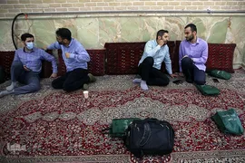 مرحله شهرستانی مسابقات سراسری قرآن بخش برادران سازمان اوقاف و امور خیریه در بقعه شیخ طرشتی (ره)