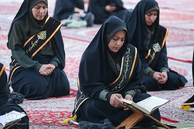 آئین سفره صلوات و محفل انس با شهدای حرم مطهر حضرت شاهچراغ(ع)