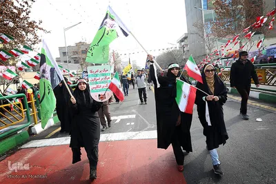 راهپیمایی یوم الله ۲۲ بهمن در تهران -2