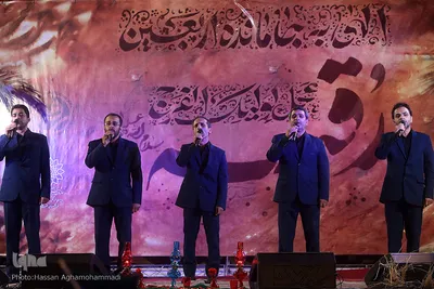 مراسم بزرگ‌ترین سفره نذری حضرت رقیه(س) در میدان آیینی امام حسین(ع)