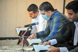 جلسه قرائت قرآن سازمان قضایی نیروهای مسلح خوزستان