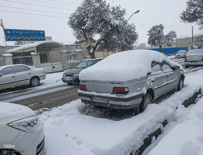 تداوم بارش برف و برودت هوا در شهرستان اهر