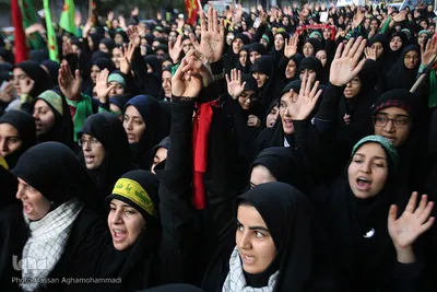 تجدید بیعت دسته‌های عزاداری دانشجویی با رهبر معظم انقلاب