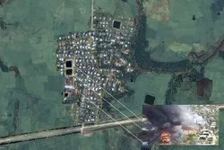 Homes Burned Down in Muslim-Majaority Rakhine State of Myanmar