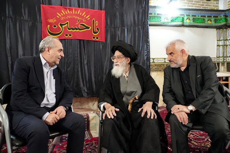  دیدار و گفتگوی استاندار آذربایجان شرقی با آیت‌الله آل‌هاشم