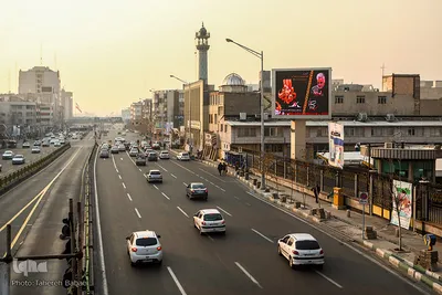 سالروز شهادت شهید سلیمانی- خیابان آزادی  - دی۹۹