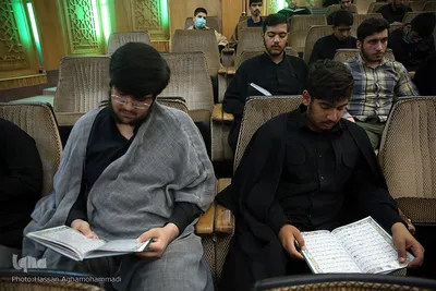مراسم ترحیم آیت الله ناصری در آستان مقدس حضرت عبدالعظیم حسنی (ع)