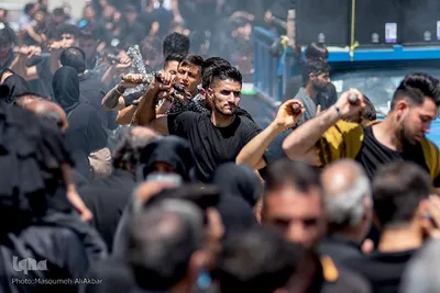 مراسم عزاداری عاشورای حسینی در آستان مقدس امامزادگان محمد (ع) و سکینه خاتون (س) کرج