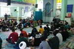محفل بندگی نوجوانان نایینی در اعتکاف دانش‌آموزی