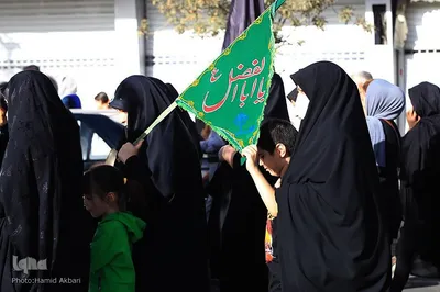 آیین پیاده‌روی جاماندگان اربعین حسینی در ارومیه