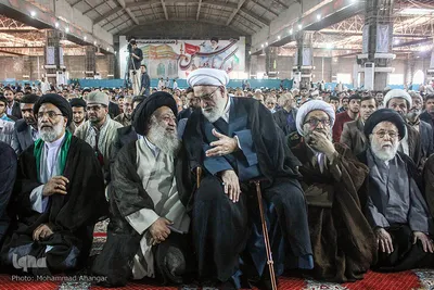 نماز جمعه اهواز با حضور حجت‌الاسلام‌ والمسلمین محمد محمدی‌گلپایگانی، رئیس دفتر مقام معظم رهبری