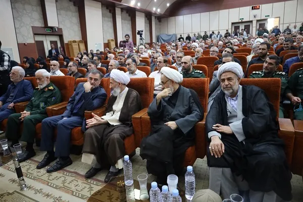 آیین تکریم و معارفه مدیرکل حفظ آثار و نشر ارزش های دفاع مقدس مازندران