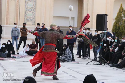 تعزیه خوانی در اولین همایش ملی «سیمای حضرت شاهچراغ(ع) در تعزیه»‎‎
