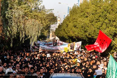 تشییع پیکر مطهر سپهبد شهید قاسم سلیمانی، سردار ایران در اهواز