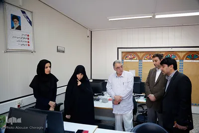 بازدید حسین رضایی، رئیس اسبق سازمان حج و زیارت کشور از ایکنا