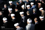 اقامه نماز باران در گلستان شهدای اصفهان