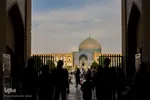 حضور گردشگران پس از یک ماه عبادت در اصفهان‎‎