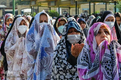 نماز عید سعید فطر در جوار حرم حضرت عبدالعظیم حسنی (ع)