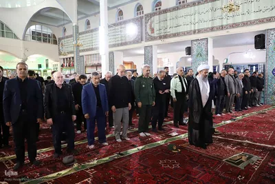 اقامه نماز ظهر عاشورا در اهر